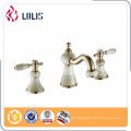 YL-5895-22AP artistic antique gold faucet tap nature stone wash basin faucets